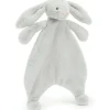 Doudou plat Bashful Lapin Silver (20 cm)