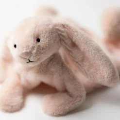 Doudou plat Bashful Lapin Blush (20 cm)