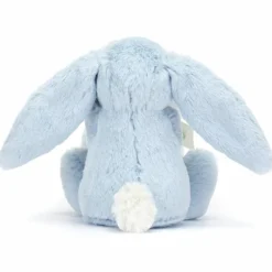 Doudou plat Bashful Lapin Bleu
