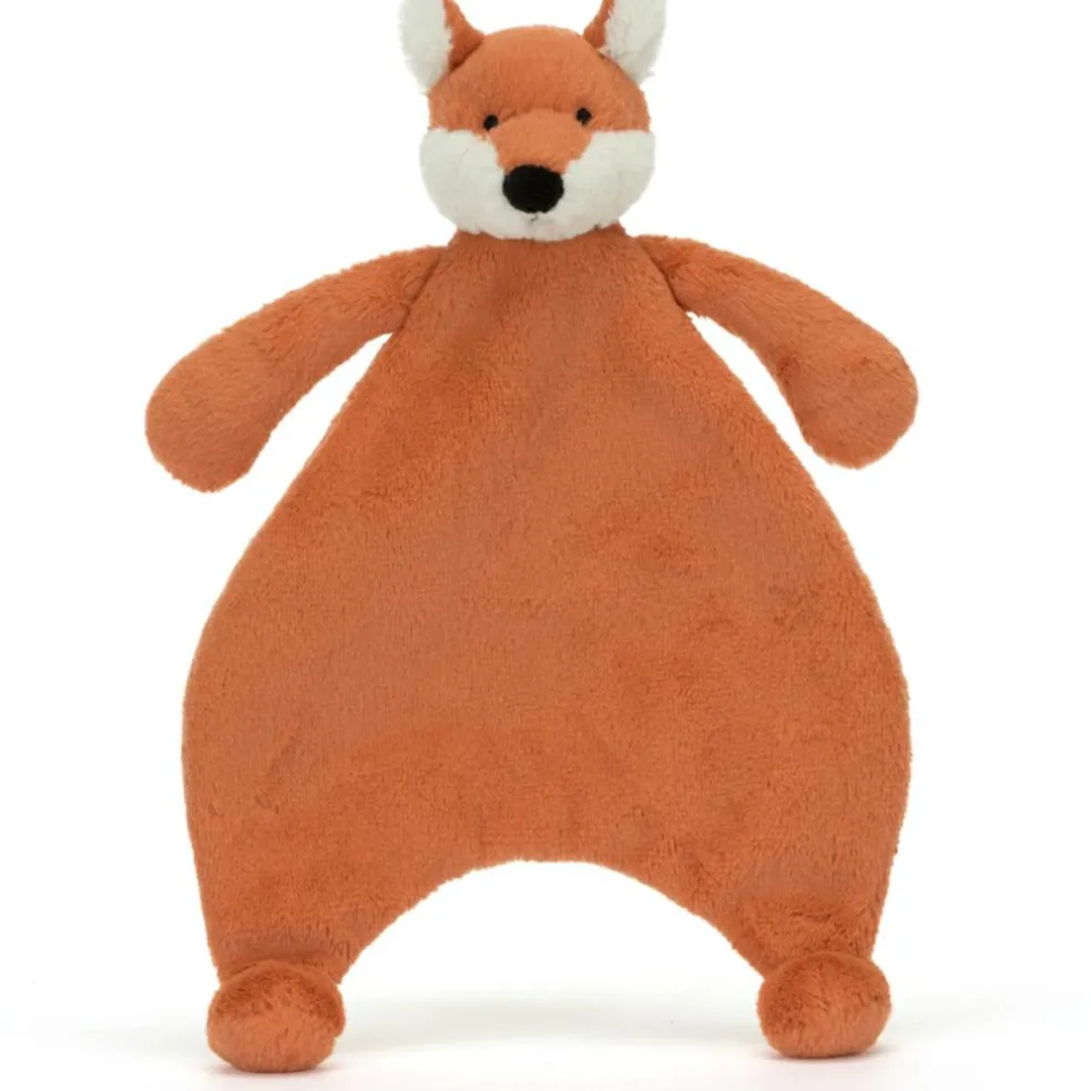 Doudou plat Bashful Renard (20 cm)