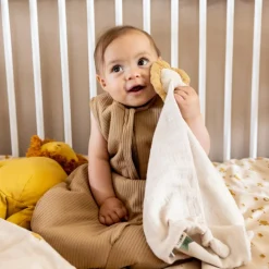 Doudou plat Bliss Beige Mr. Lion