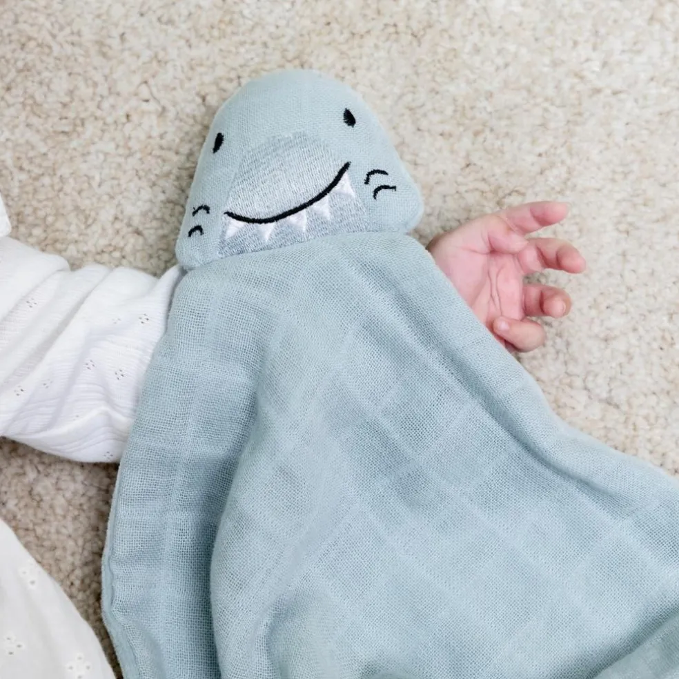 Doudou plat Bliss Mr. Shark