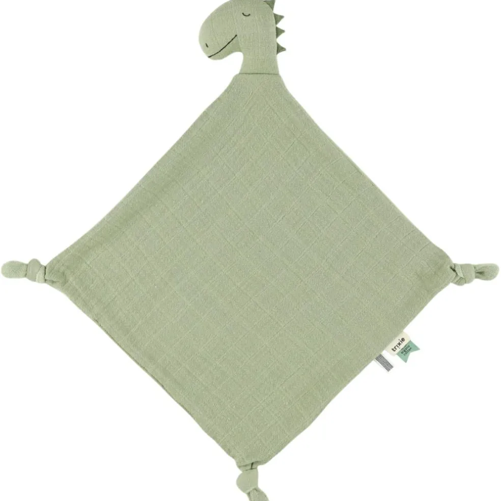 Doudou plat Bliss Sage Mr. Dino