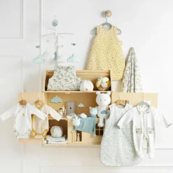 Doudou plat daim Promenons-nous (30 cm)