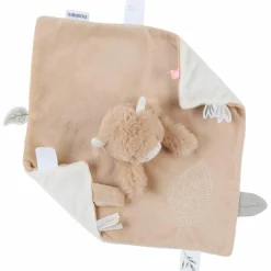 Doudou plat Fluffy Cow