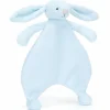 Doudou plat Lapin Bleu