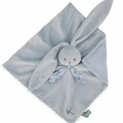Doudou plat Lapinoo Bleu