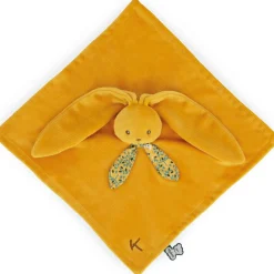 Doudou plat Lapinoo ocre