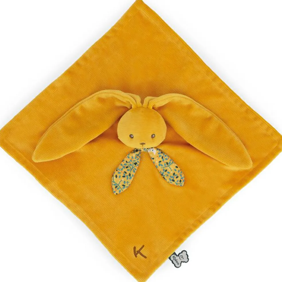Doudou plat Lapinoo ocre