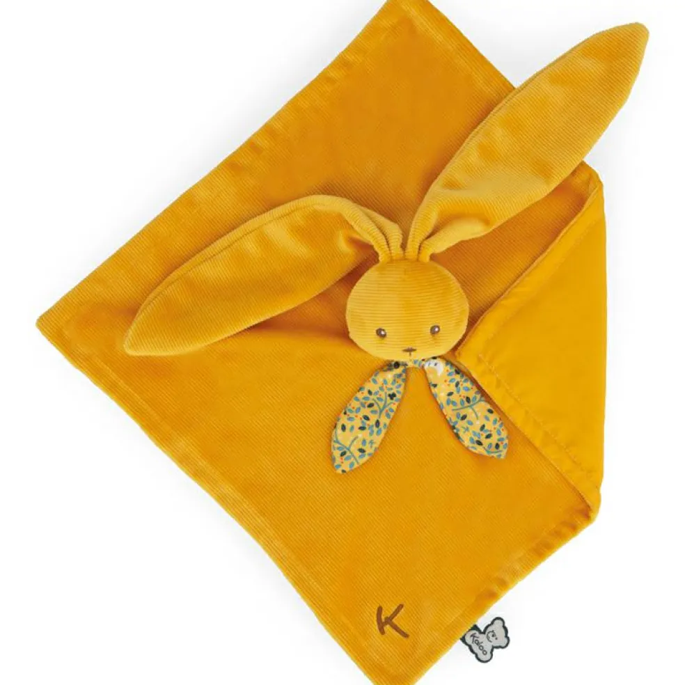 Doudou plat Lapinoo ocre