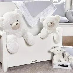 Doudou plat mouton écru (25 x 25 cm)