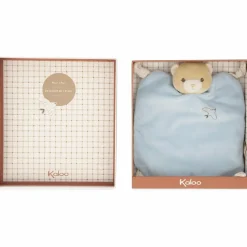 Doudou plat Ours bleu