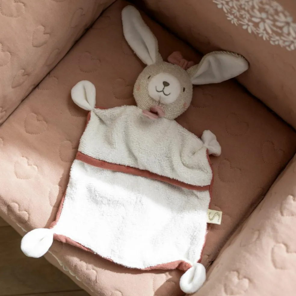 Doudou plat Petit Cœur