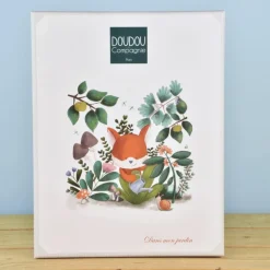 Doudou plat Romarin Le Renard (27 cm)