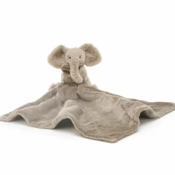 Doudou plat Smudge Eléphant