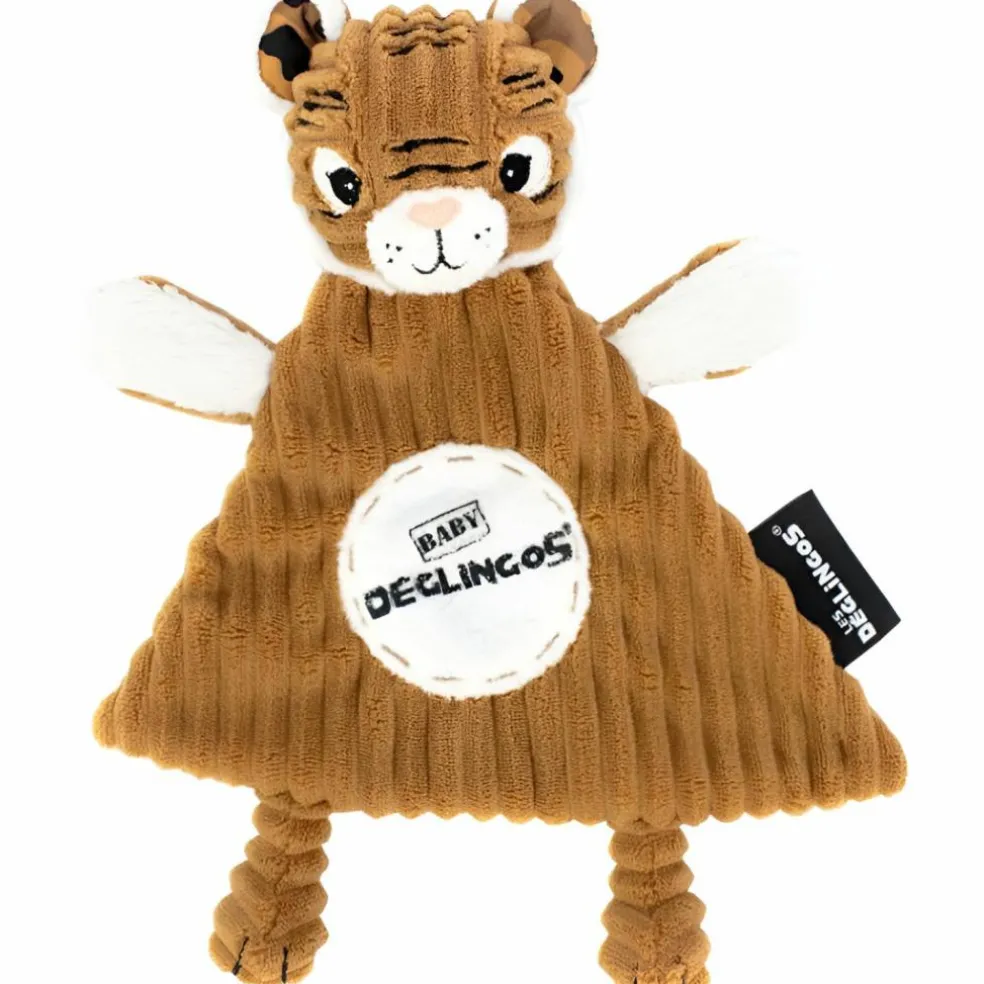 Doudou plat Speculos le tigre
