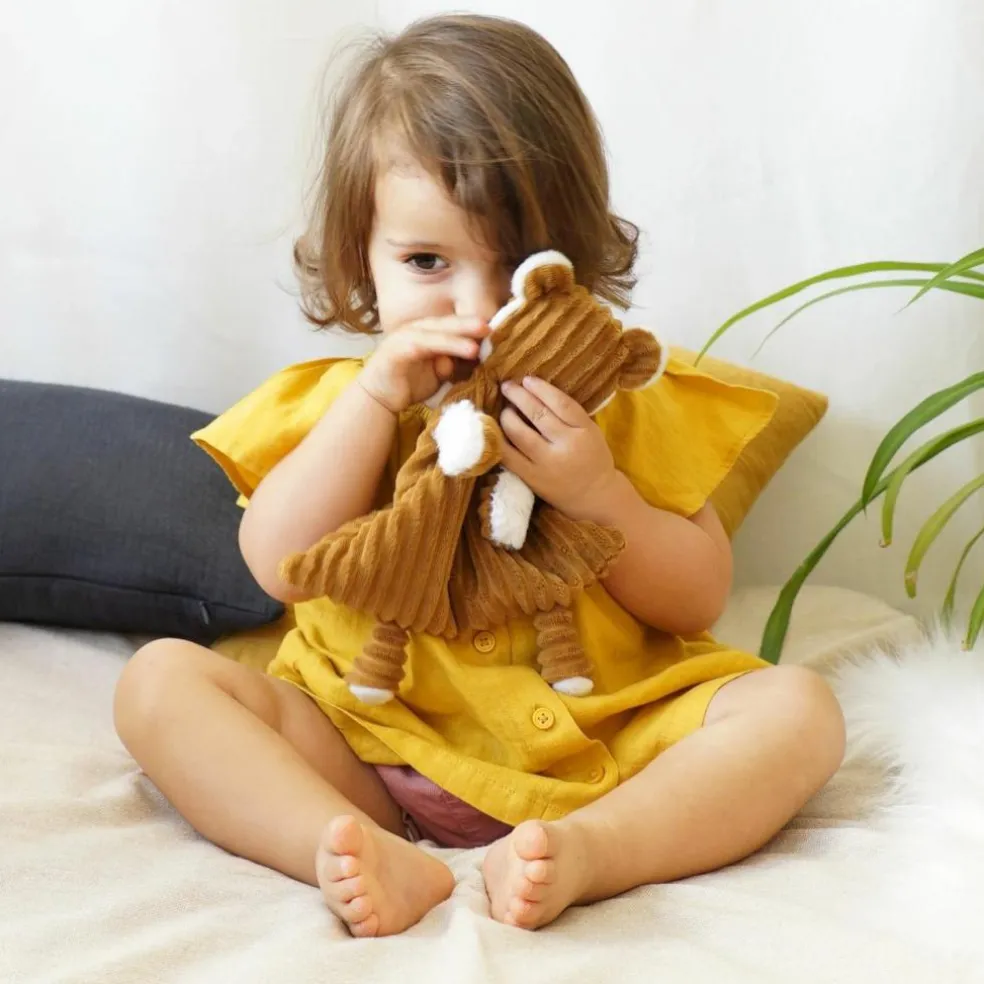 Doudou plat Speculos le tigre