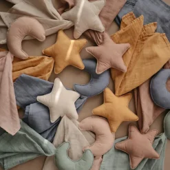 Doudou plat étoile Fog