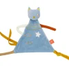Doudou Z'anepasperdre chat bleu (personnalisable)