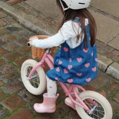 Draisienne rose glitter