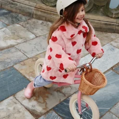 Draisienne rose glitter