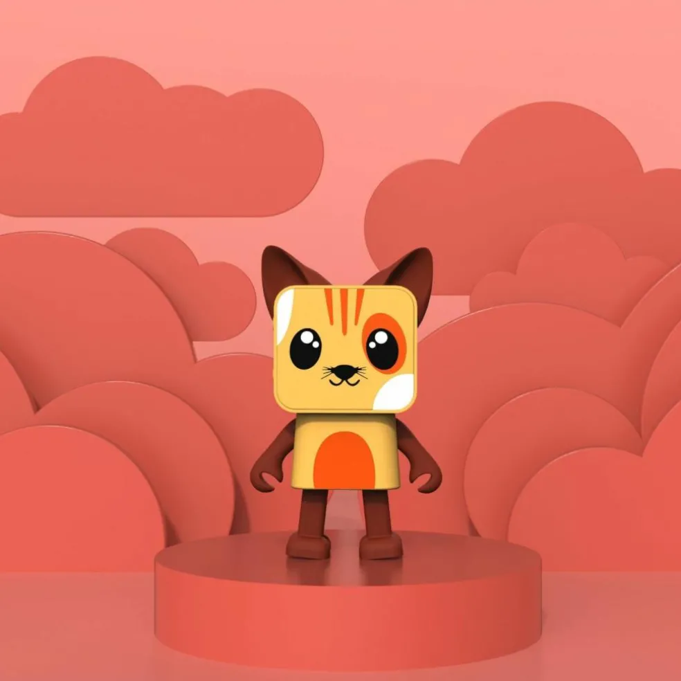 Enceinte dansante Animal Speaker Cat