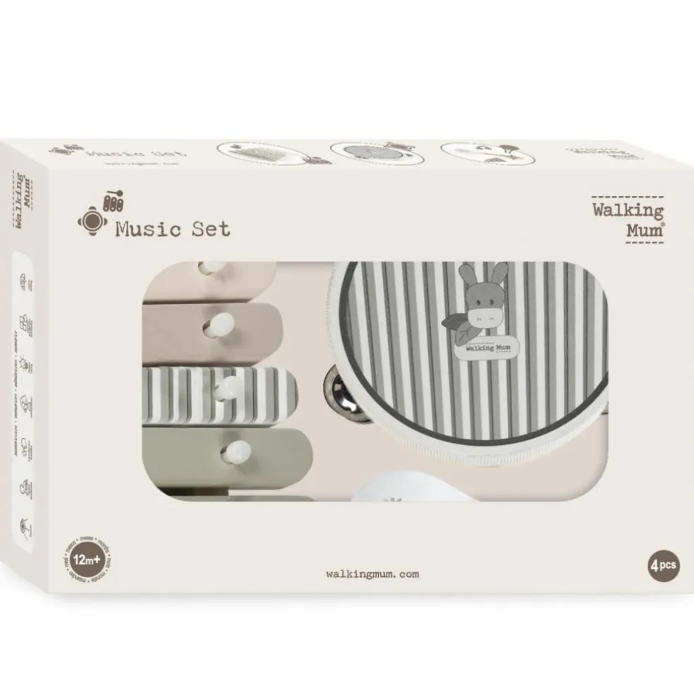 Ensemble d'instruments de musique en bois Botton