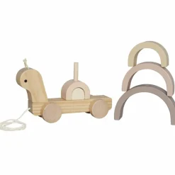 Escargot en bois à tirer