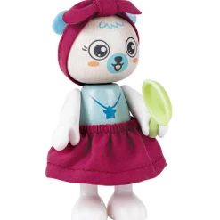 Famille des Ours polaires en matériaux renouvelables