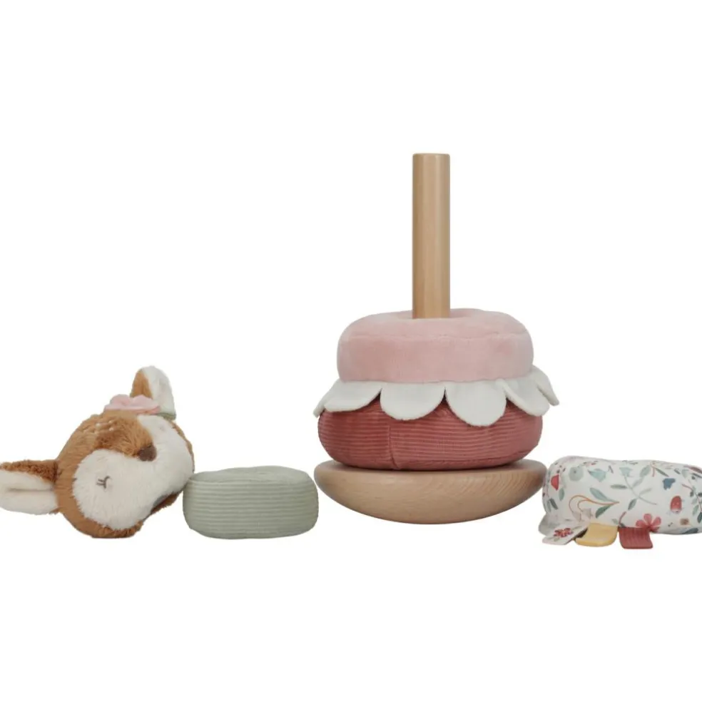 Faon à empiler doudou bois FSC Fairy Garden