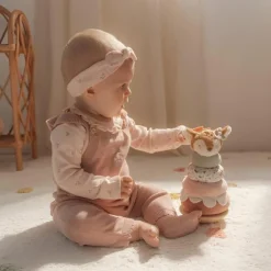 Faon à empiler doudou bois FSC Fairy Garden