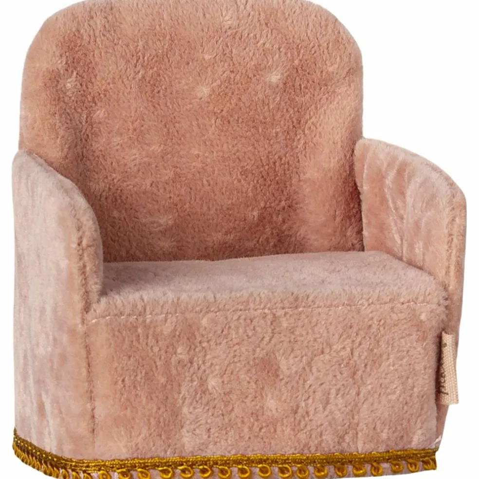 Fauteuil Souris Rose