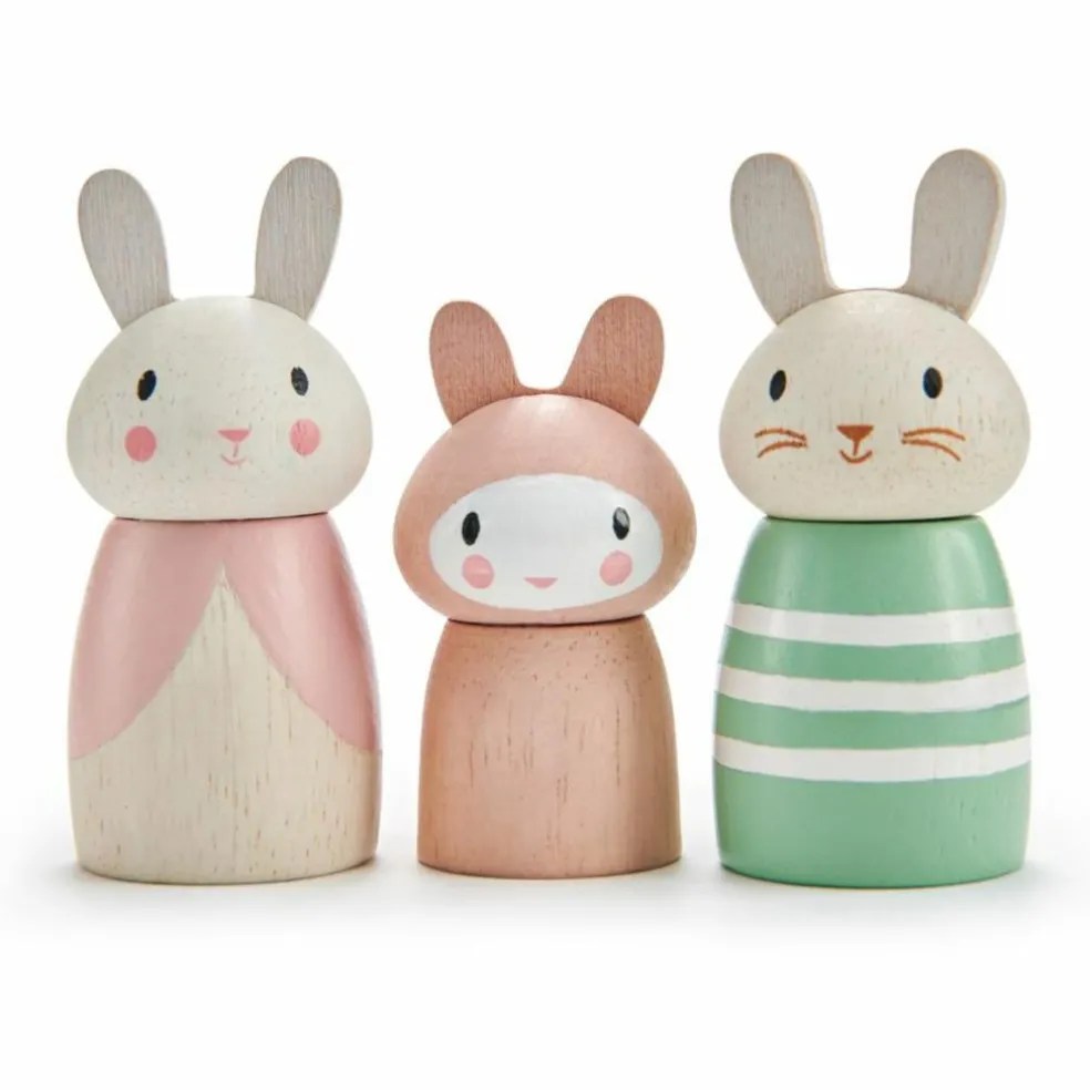 Figurines Famille de lapin