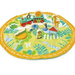 Figurines Parc safari dans un sac de rangement