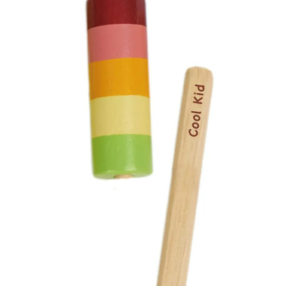 Glaces factices en bois Boutique sucette glacée