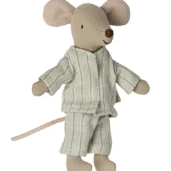 Grand Frère Souris beige dans sa boîte assortie