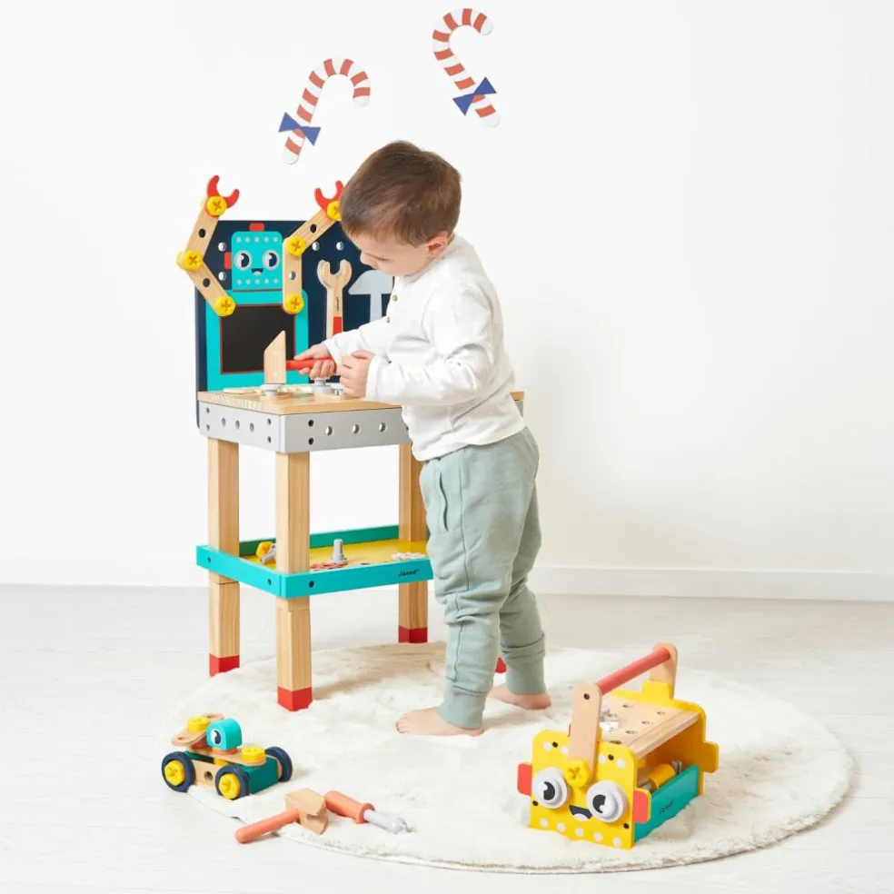 Grand établi Brico'kids robot (51 pièces)