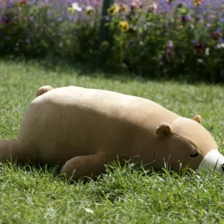 Grande peluche Nemu Nemu Cookie Ours brun (53 cm)