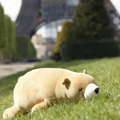 Grande peluche Nemu Nemu Cookie Ours brun (53 cm)