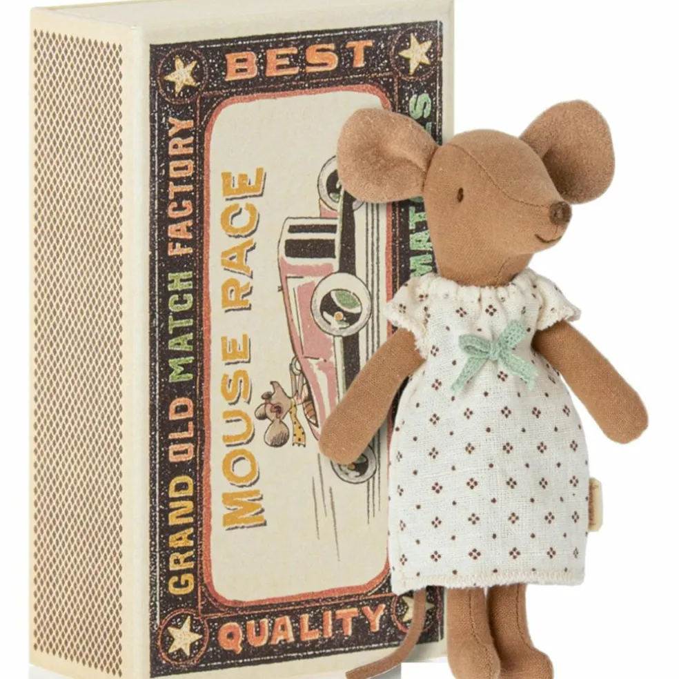 Grande soeur Souris pyjama dans sa boîte assortie