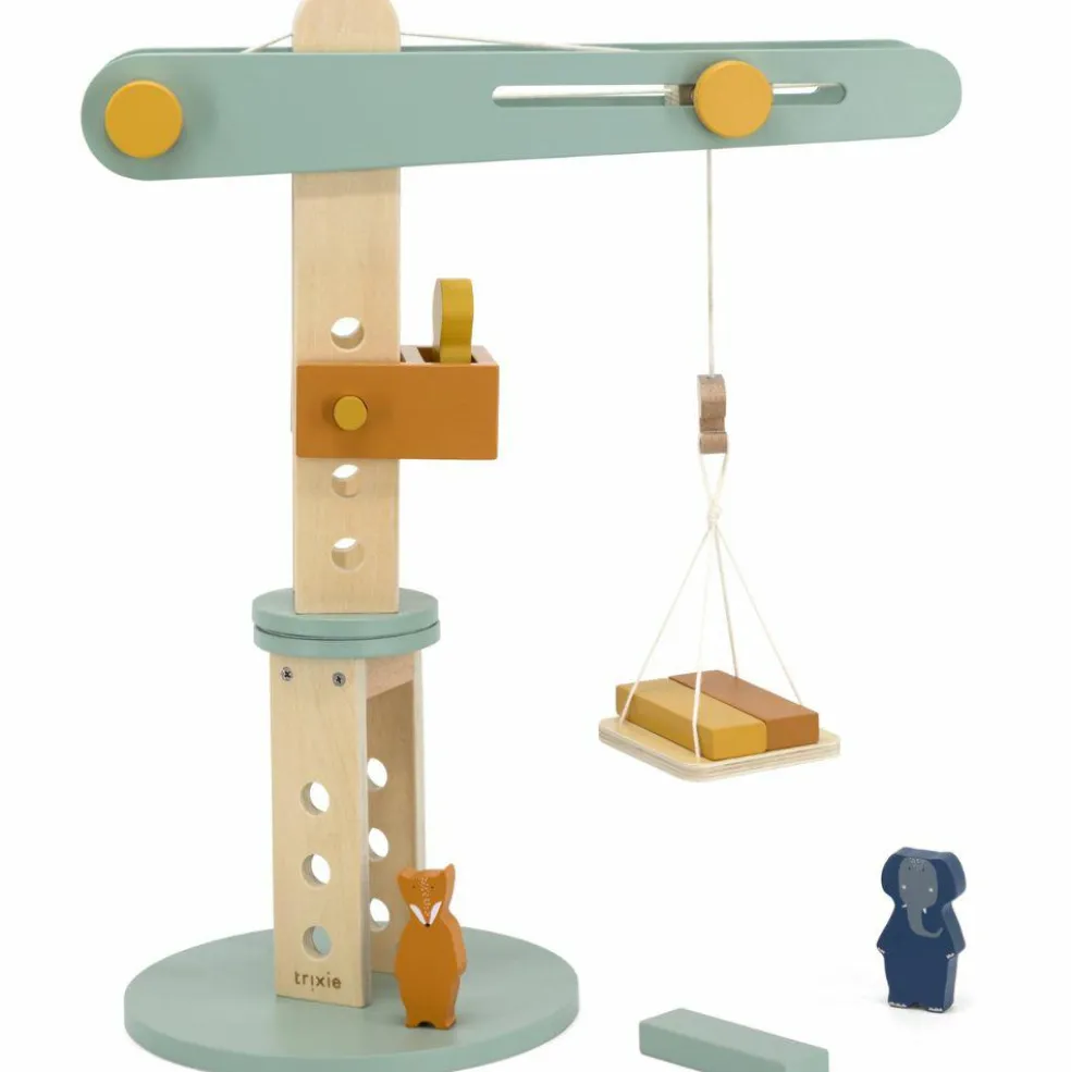 Grue de construction en bois All animals