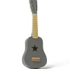 Guitare en bois gris clair