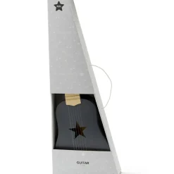 Guitare en bois gris clair