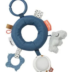 Hochet anneau d'activités bleu