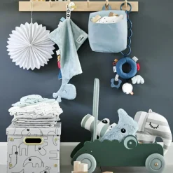 Hochet anneau d'activités bleu