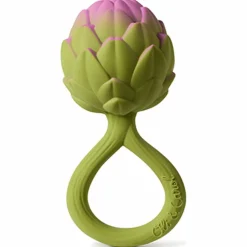 Hochet anneau de dentition 2 en 1 artichaut