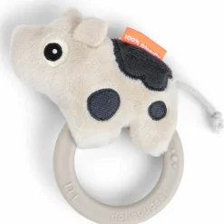 Hochet avec anneau de dentition Dotti Sable