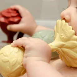 Hochet de dentition Marguerite Daisy jaune