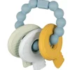 Hochet de dentition trousseau de clefs bleu