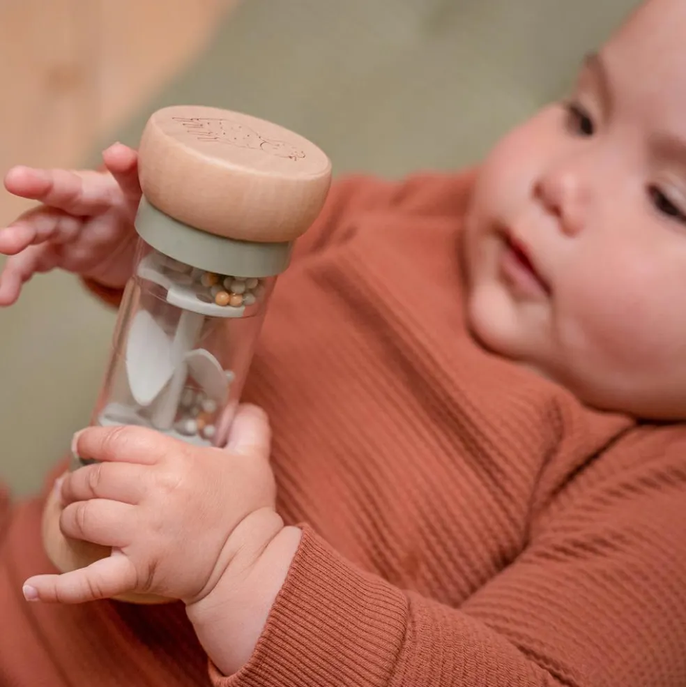 Hochet de pluie en bois Little Farm